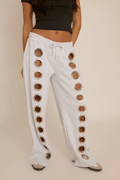 Eyelet Sweats